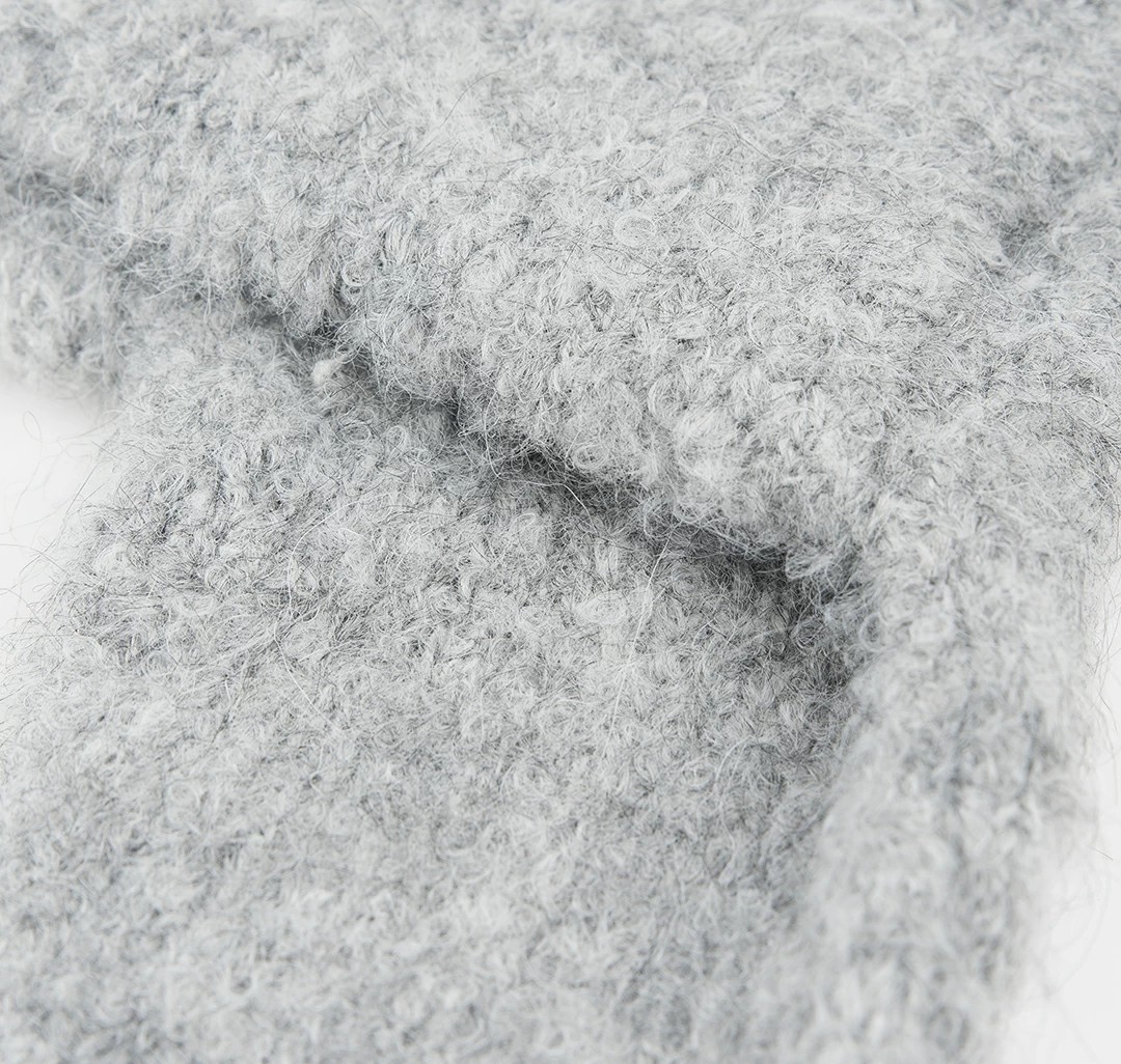 Шапка-ушанка Мармалато, цвет Светло-серый #6