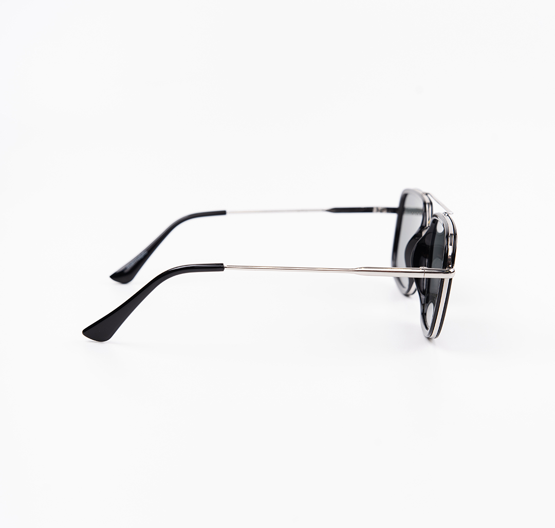 Очки с чехлом Мармалато, цвет черный-серебро #6