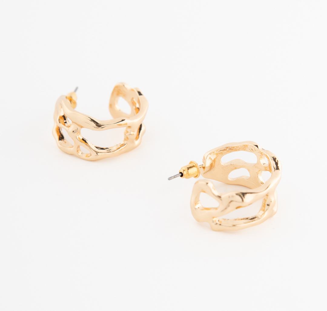 Серьги Мармалато, цвет Золото #2