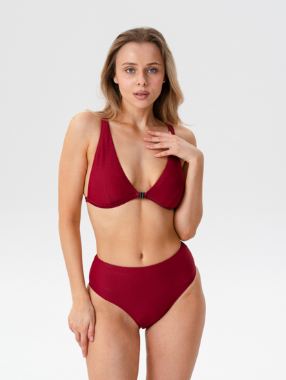 Купальные трусы классические 502-184 147687 цвет бордовый