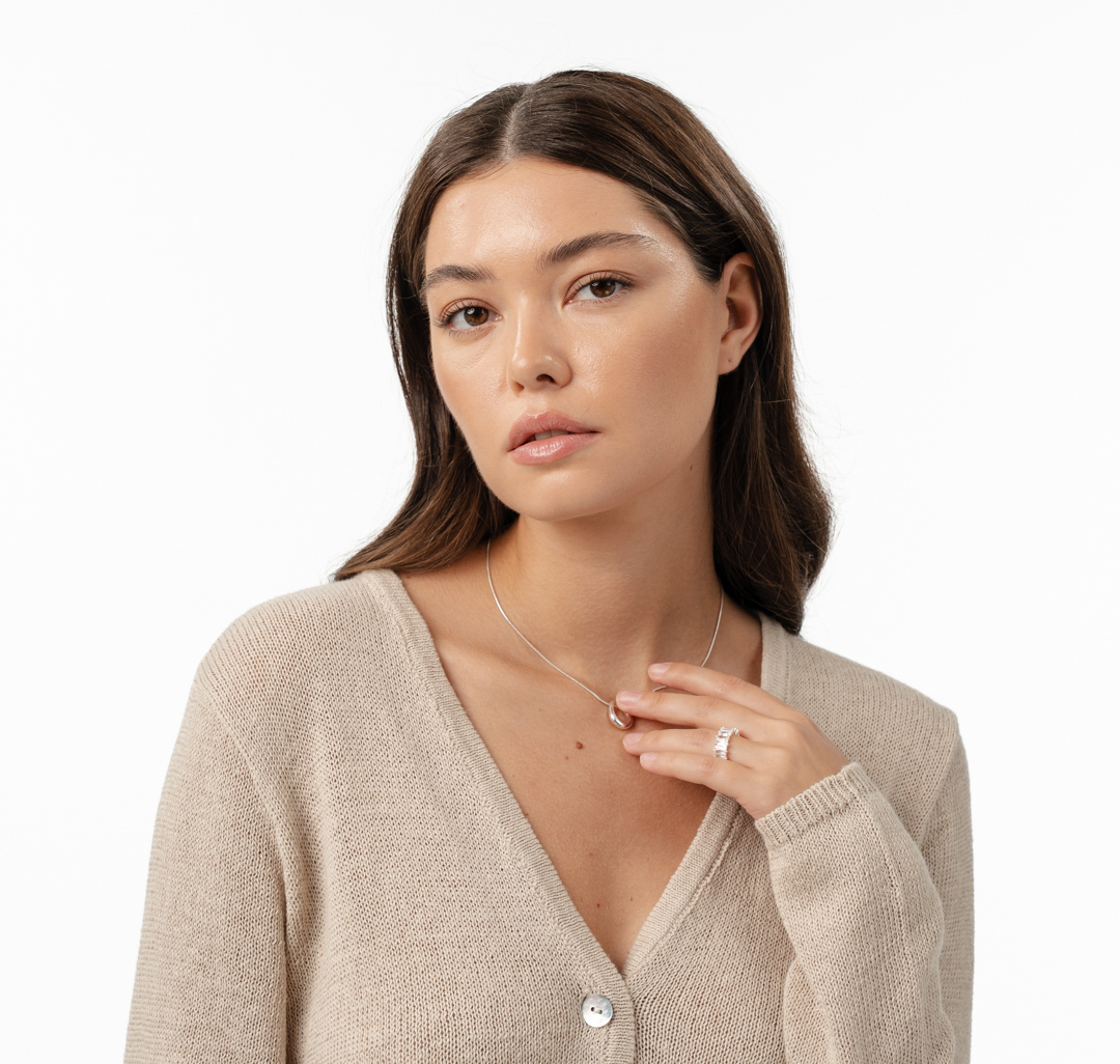 Кольцо Мармалато, цвет белое серебро-прозрачный #2