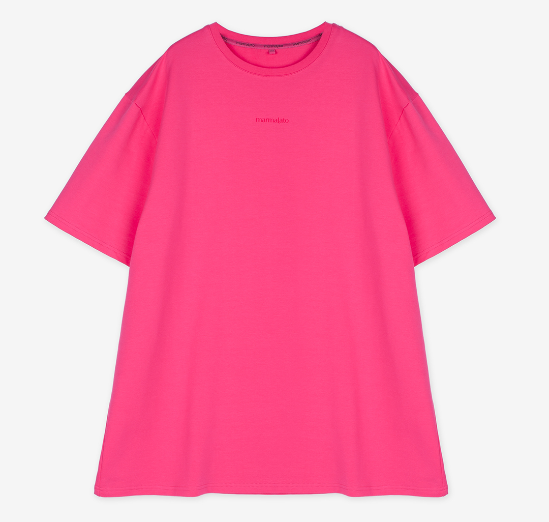 Платье-футболка Мармалато, цвет Фуксия #3