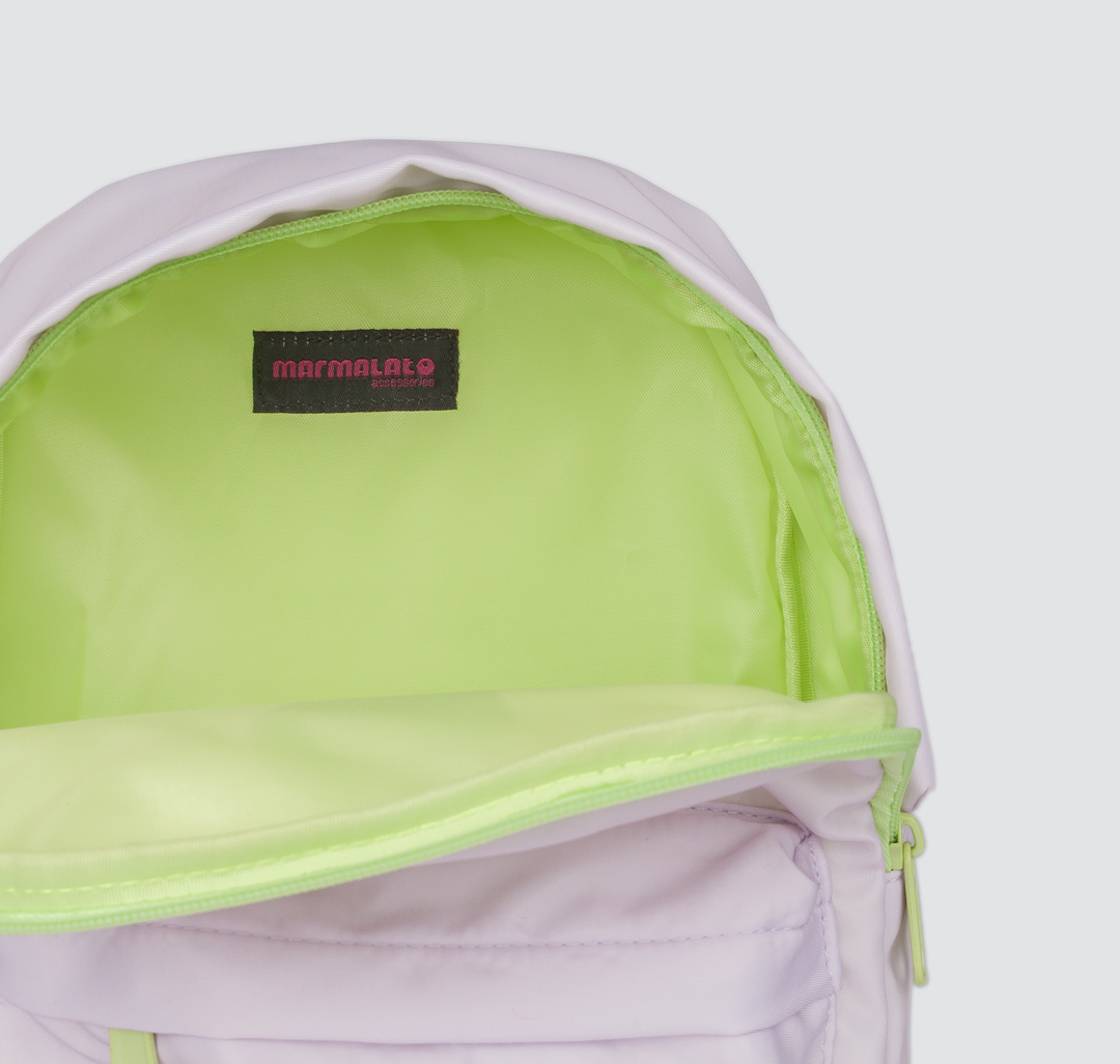 Рюкзак Мармалато, цвет сиреневый-неоновый зеленый #3