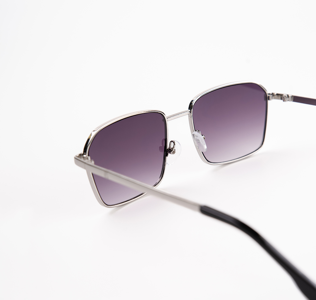 Очки солнцезащитные черные Мармалато, цвет черный-серебро #5