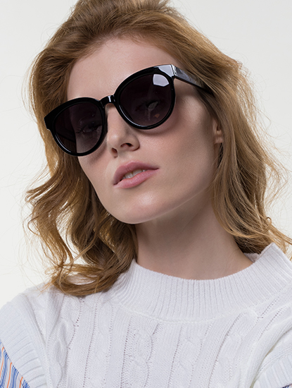 Очки солнцезащитные с поляризацией черные