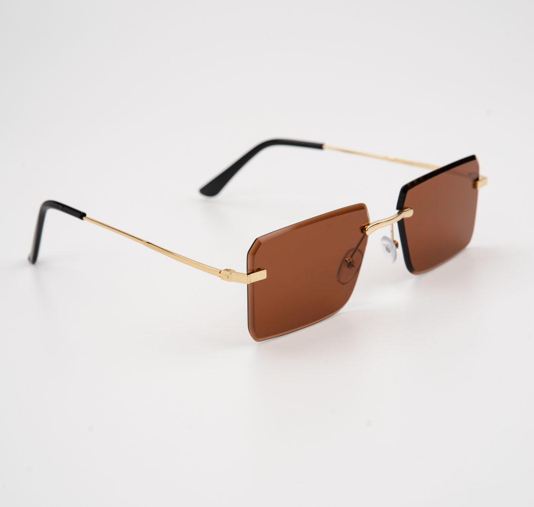 Очки с чехлом Мармалато, цвет коричневый-золото #4