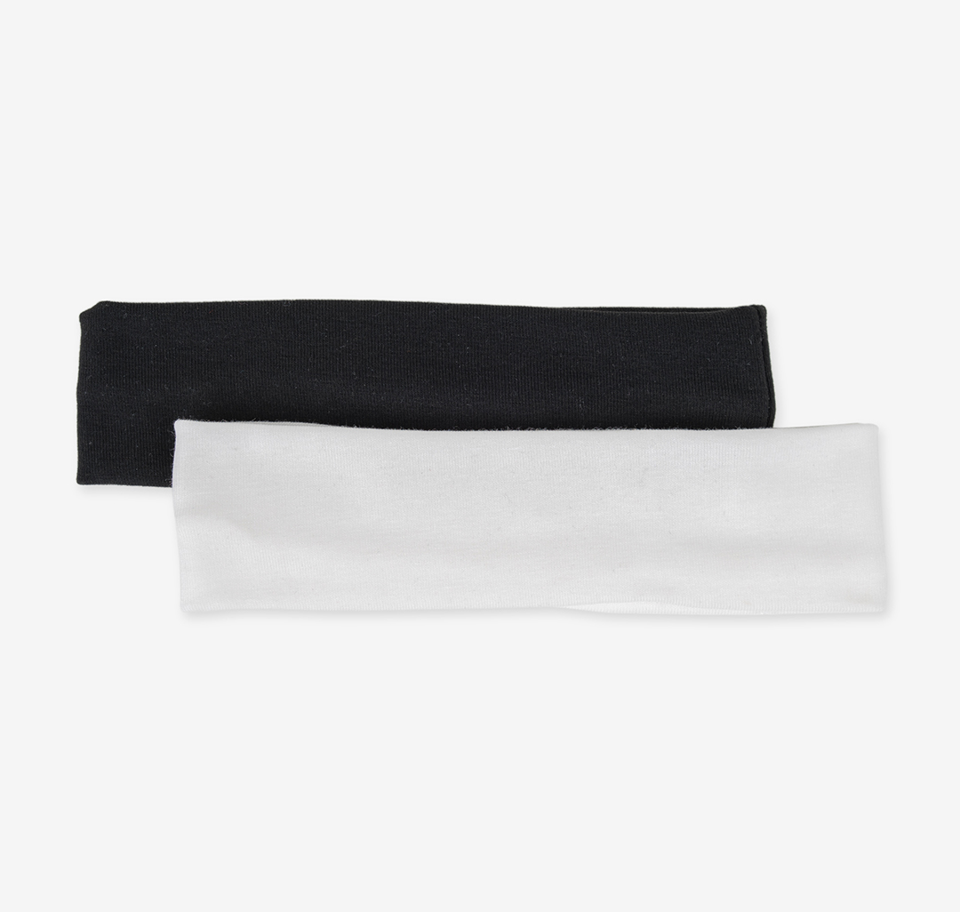 Набор повязок для волос (2 шт) Мармалато, цвет Черный-белый #1
