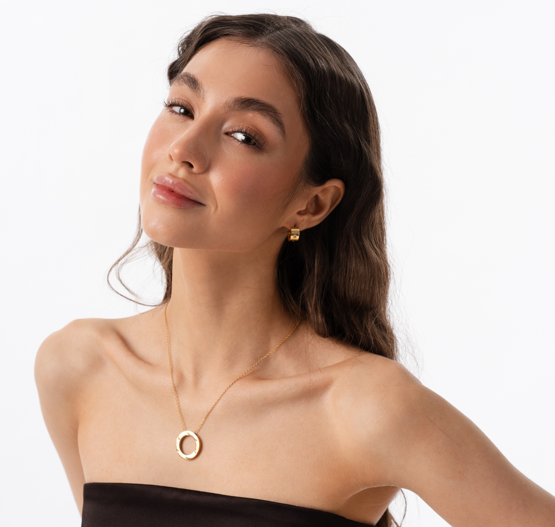 Колье Мармалато, цвет Золото-прозрачный #4