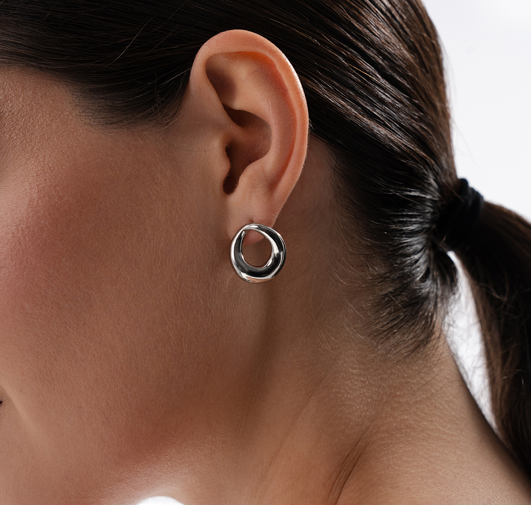 Серьги Мармалато, цвет Серебро #5