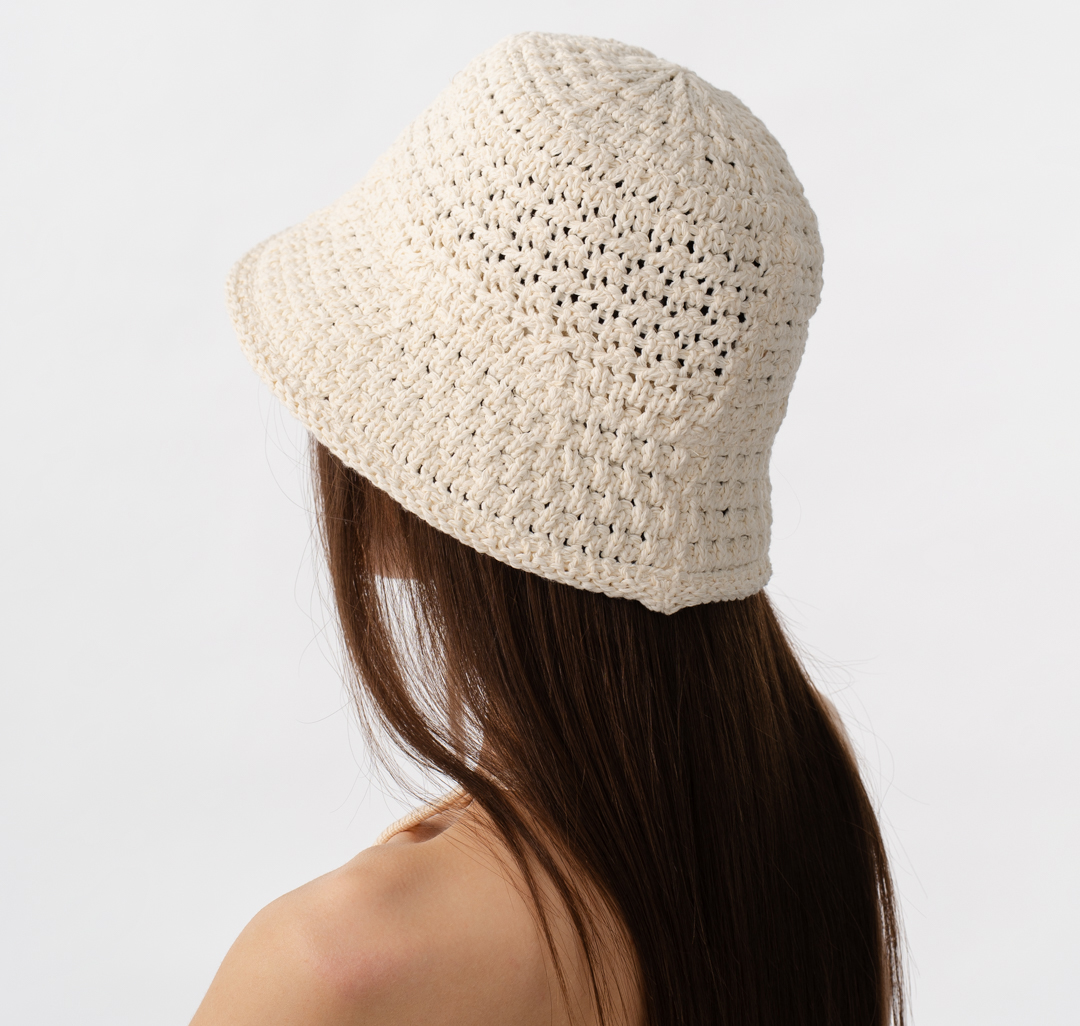 Панама Мармалато, цвет молочный #3