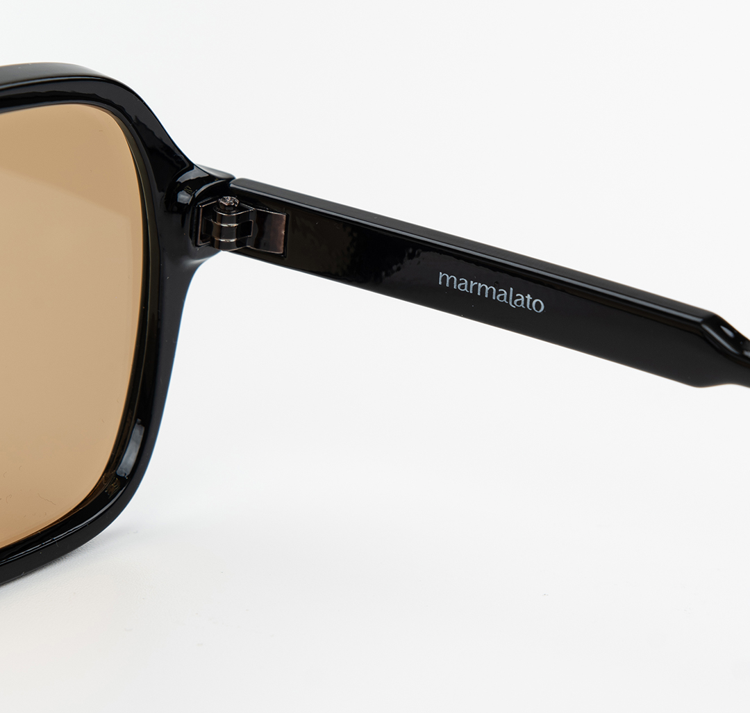 Очки с чехлом Мармалато, цвет черный-коричневый #6