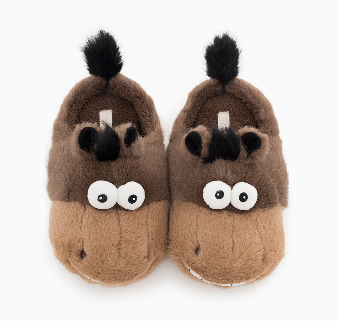 Домашние тапочки Мармалато, цвет Коричневый-рыжий-черный #4