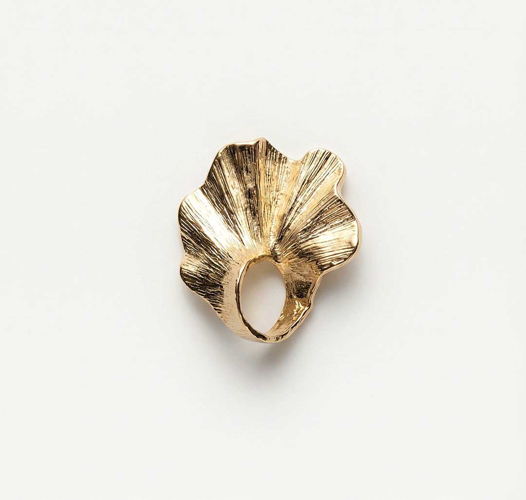 Кольцо Мармалато, цвет Золото #1