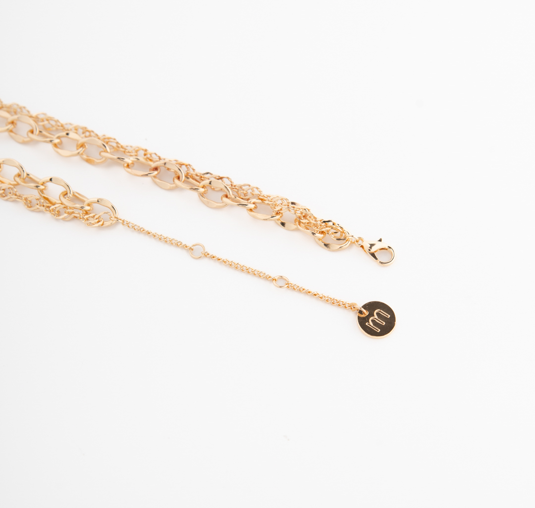 Колье Мармалато, цвет золото #5