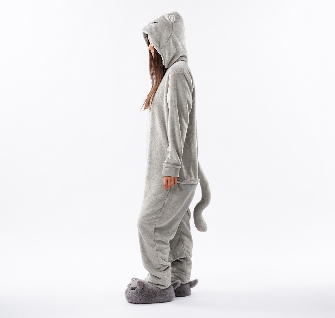 Кигуруми Мармалато, цвет Серый-черный #4