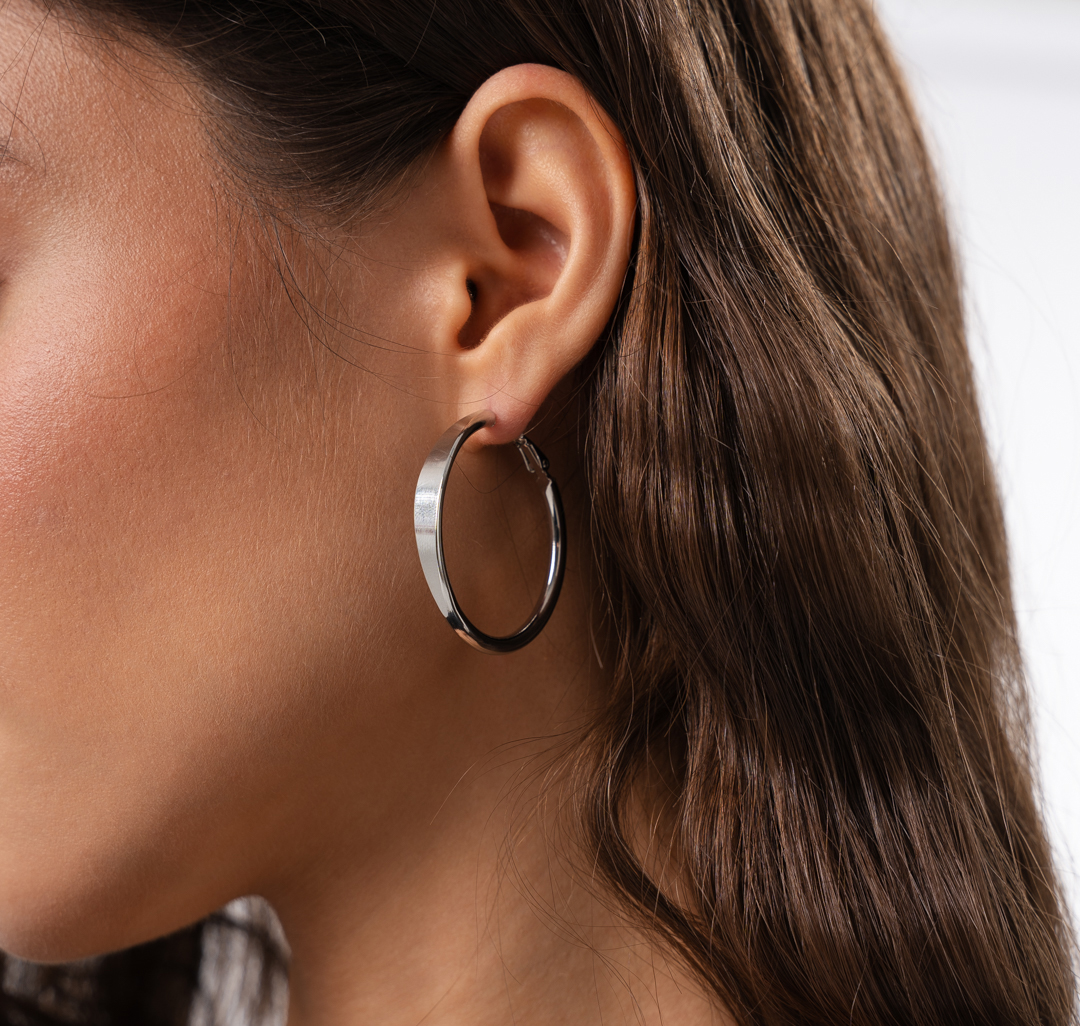 Серьги Мармалато, цвет Серебро #4