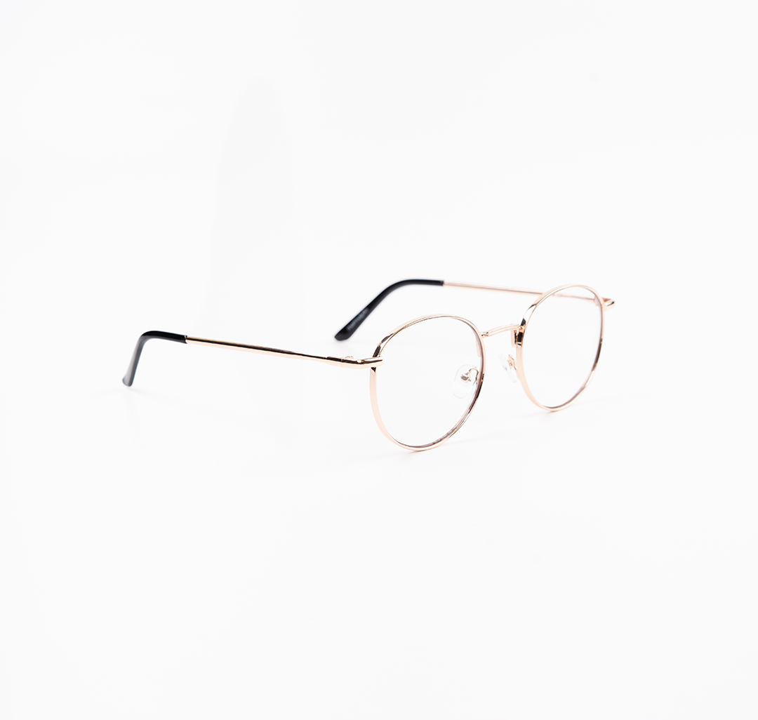 Очки с чехлом Мармалато, цвет прозрачный-золото-бежевый #5