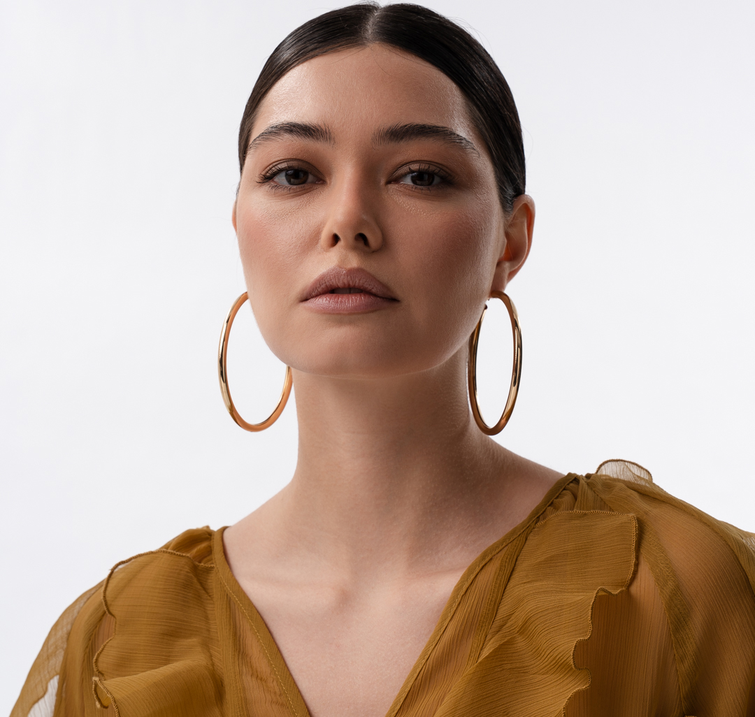 Серьги Мармалато, цвет золото #4