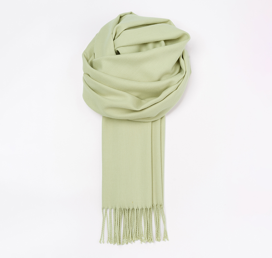 Палантин Мармалато, цвет светло-оливковый #4