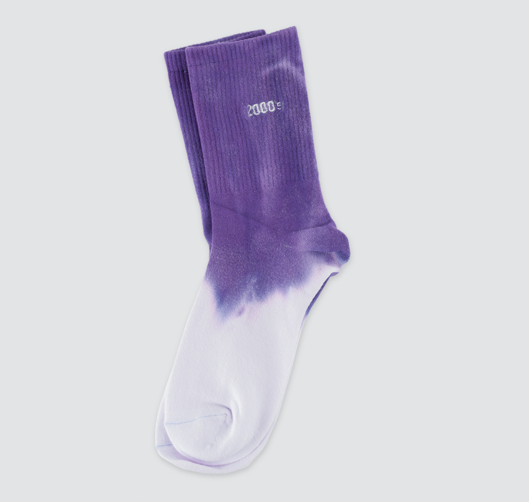 Носки Мармалато, цвет Фиолетовый-белый #1