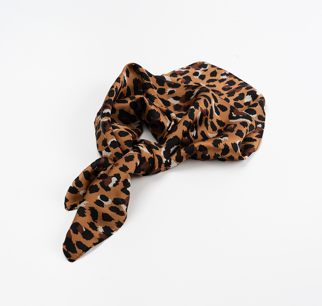 Платок Мармалато, цвет коричневый-черный #3