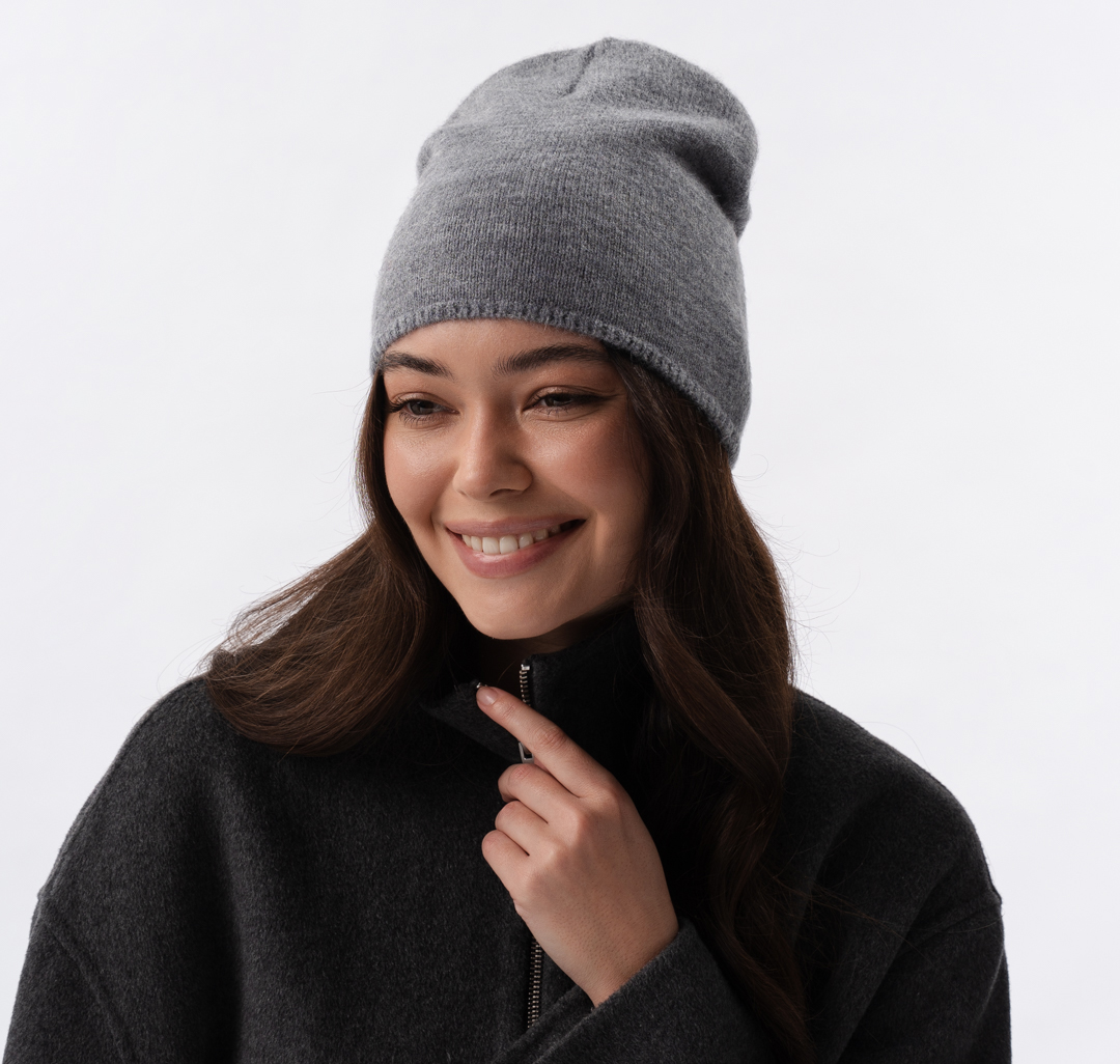 Шапка Мармалато, цвет серый #1