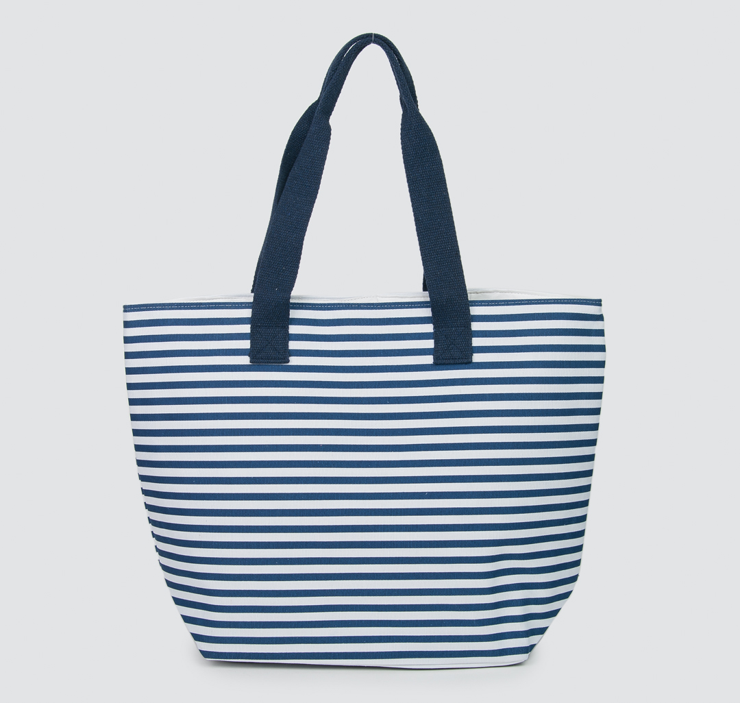 Пляжная сумка Мармалато, цвет белый-синий #1