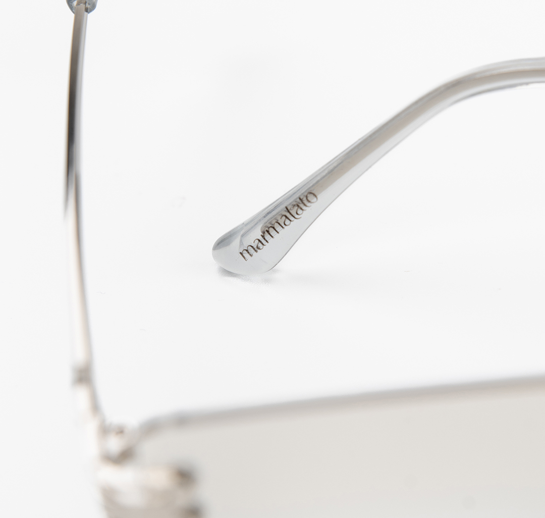 Очки с чехлом Мармалато, цвет серый-серебро #7