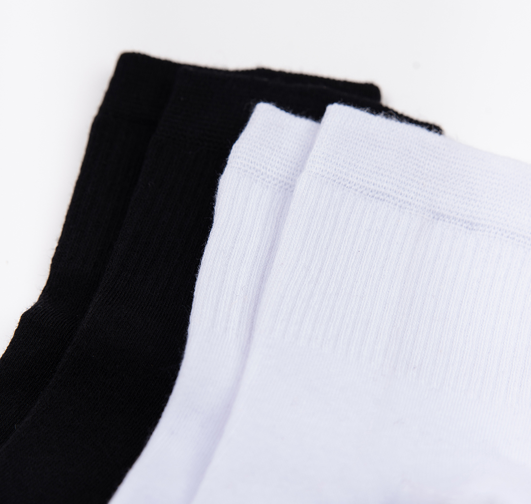 Носки (2 пары) Мармалато, цвет черный-белый #4