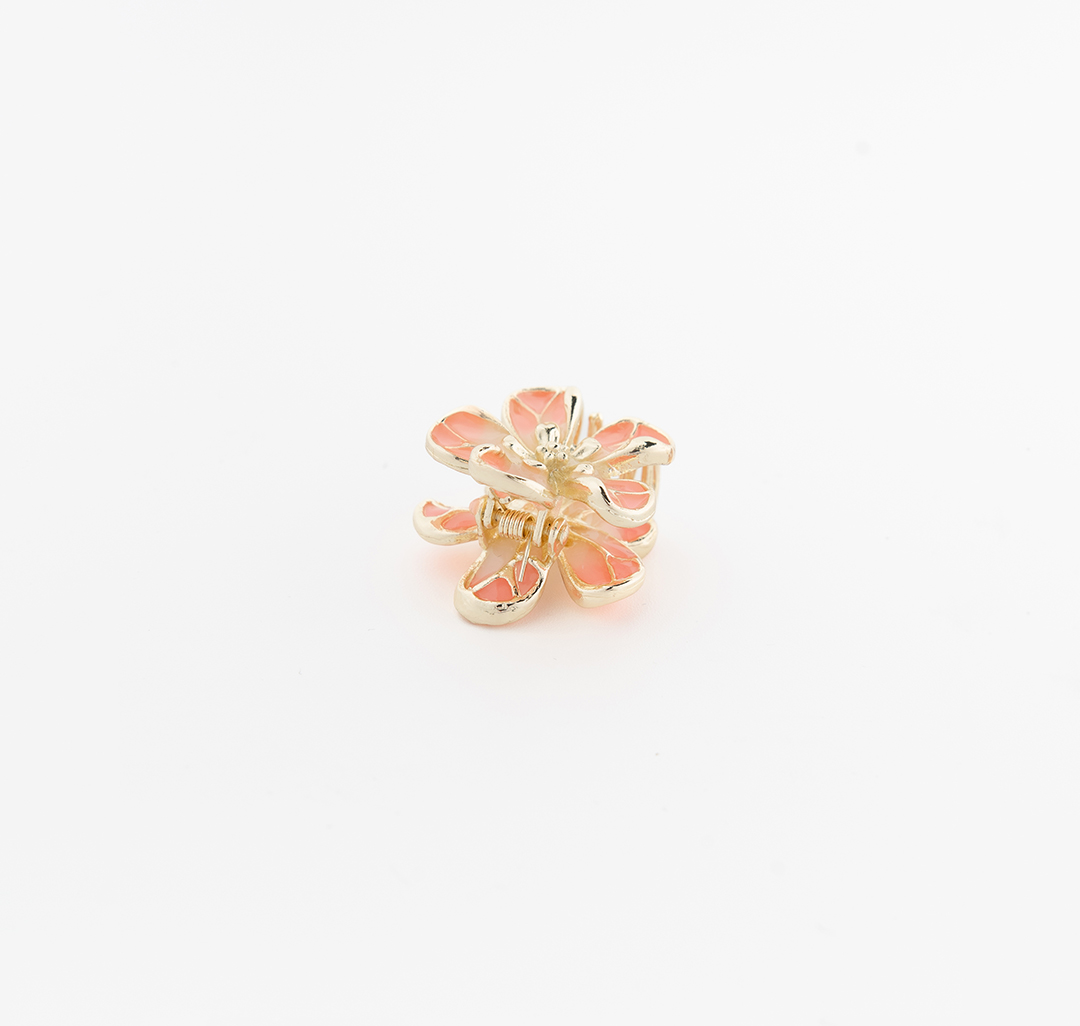 Заколка-краб Мармалато, цвет золото-розовый #5