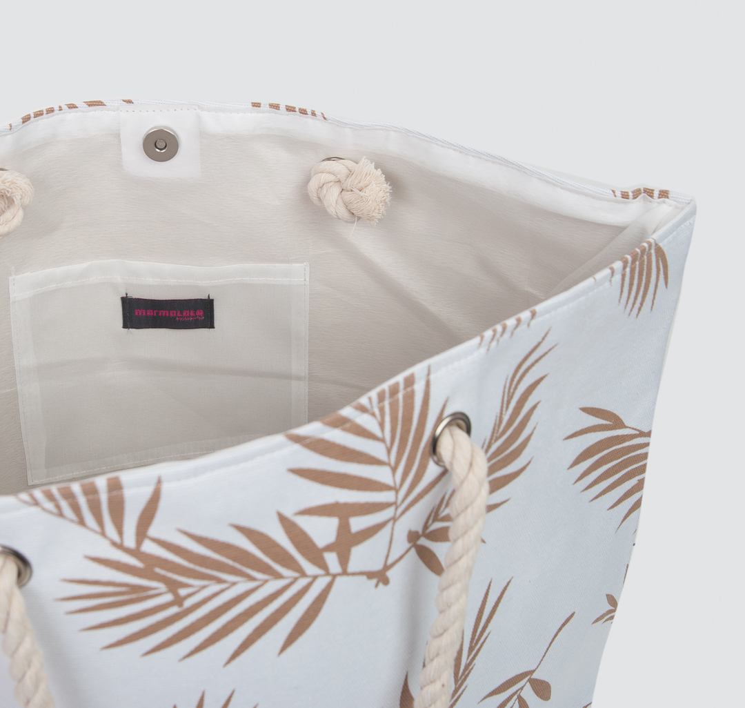 Пляжная сумка Мармалато, цвет Белый-бежевый #3