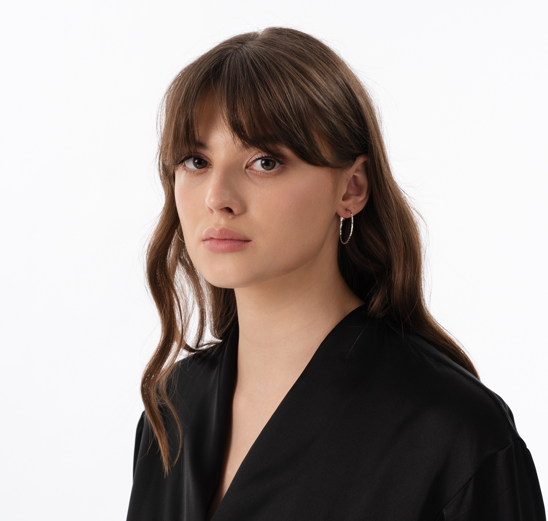 Серьги Мармалато, цвет Серебро #3