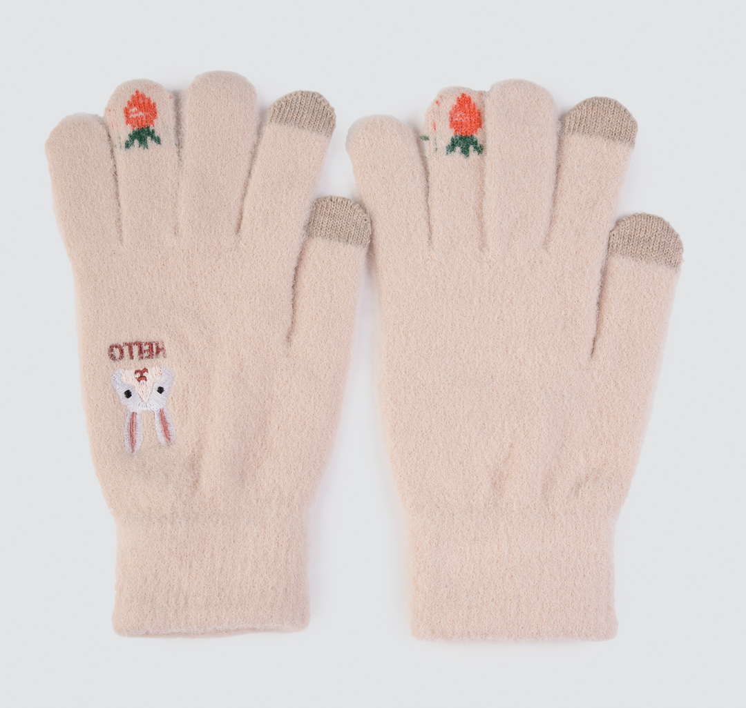 Перчатки Мармалато, цвет Бежевый-мультиколор #1