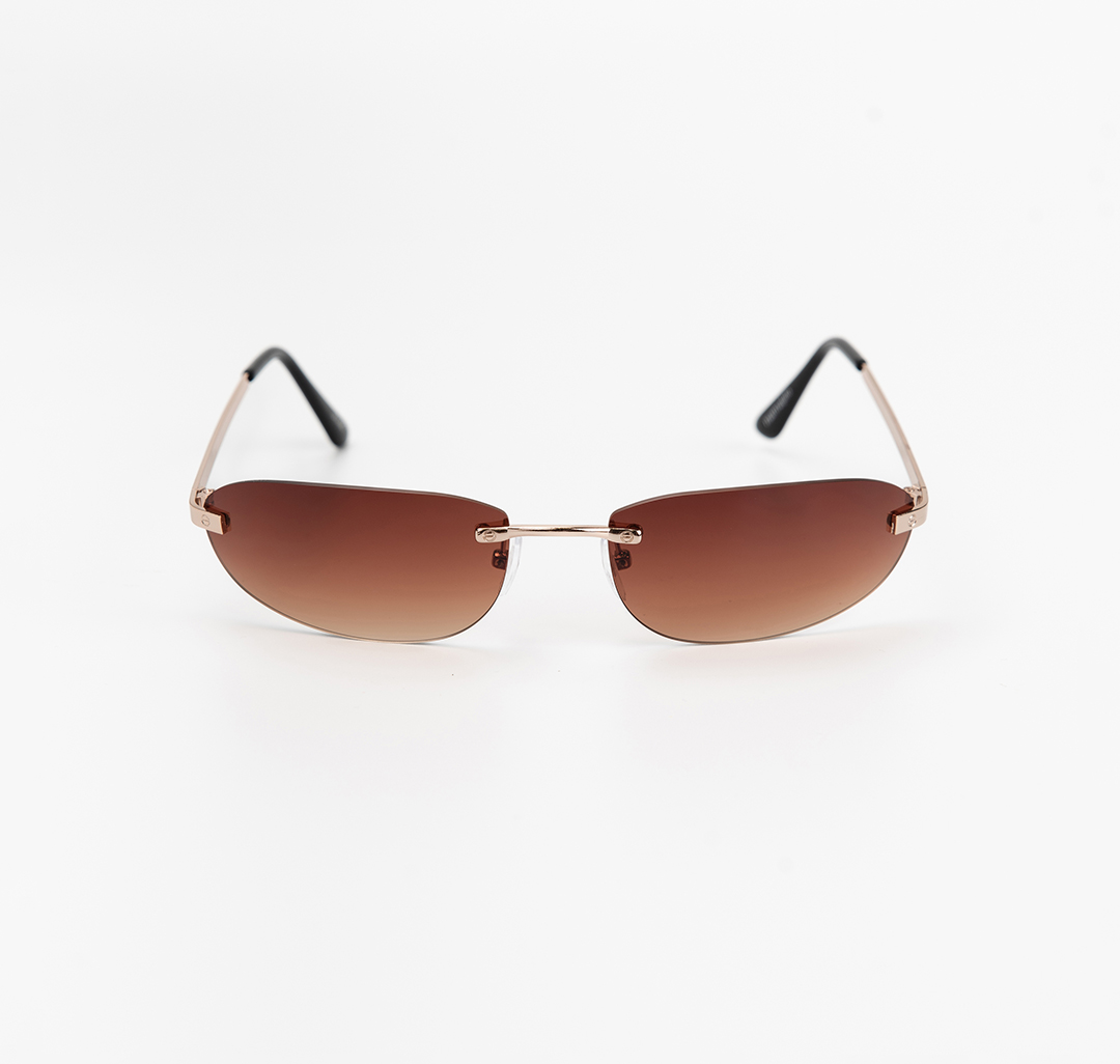 Очки с чехлом Мармалато, цвет светло-коричневый-золото #3