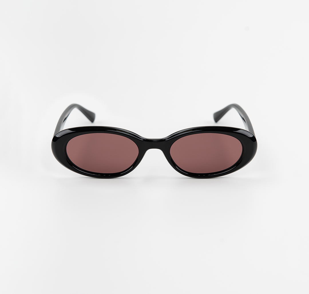 Очки с чехлом Мармалато, цвет черный-винный #3
