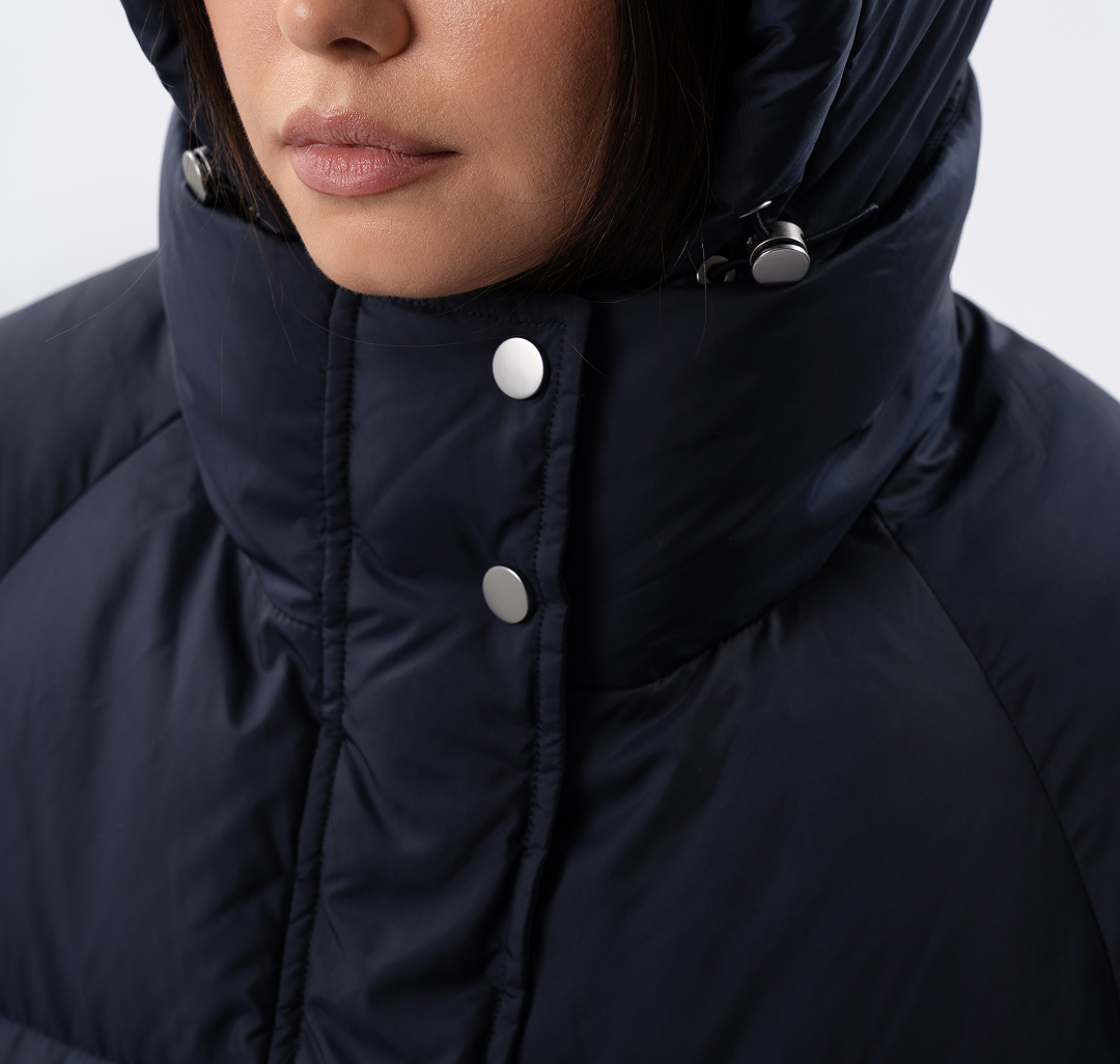 Пуховик Мармалато, цвет Темно-синий #8