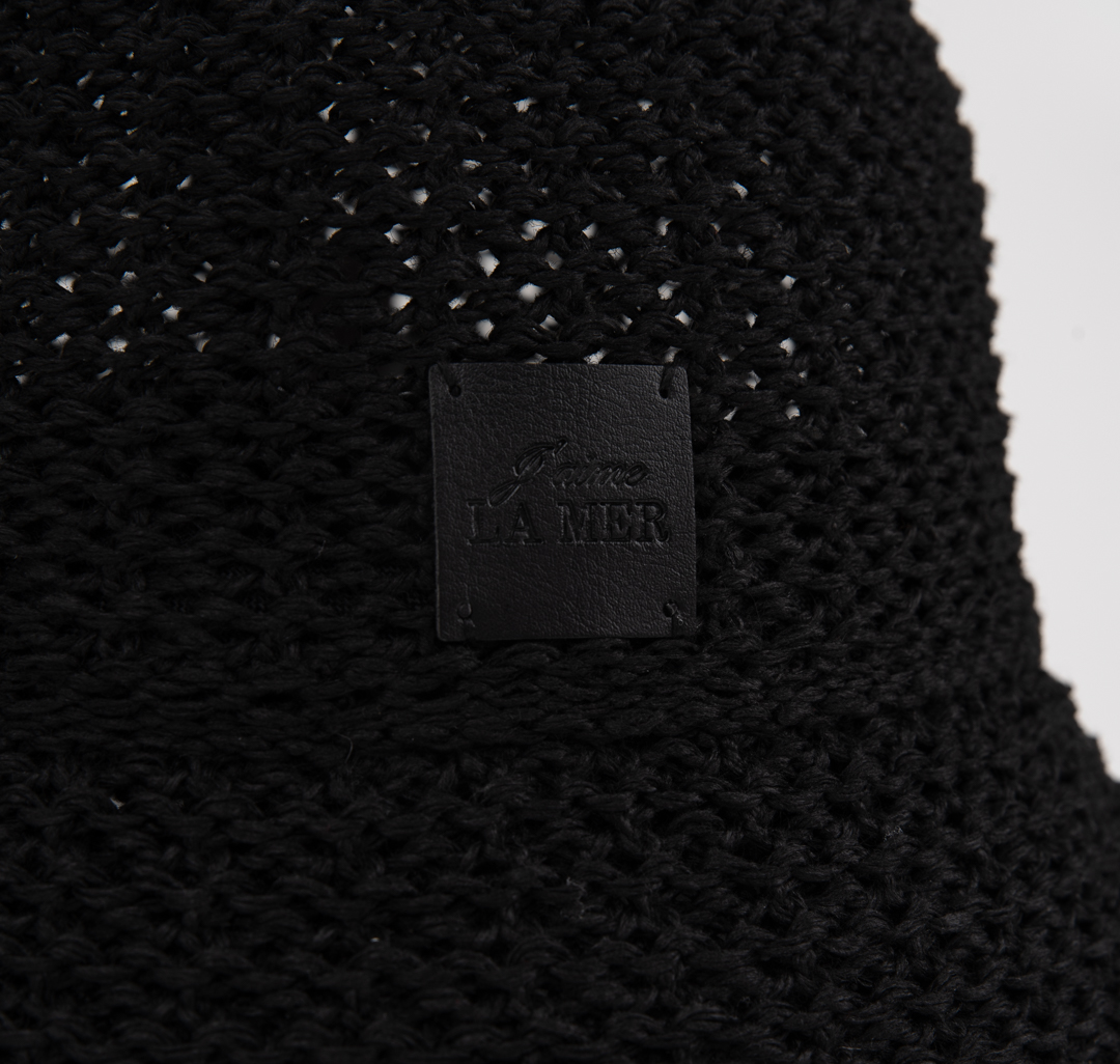 Панама Мармалато, цвет черный #7