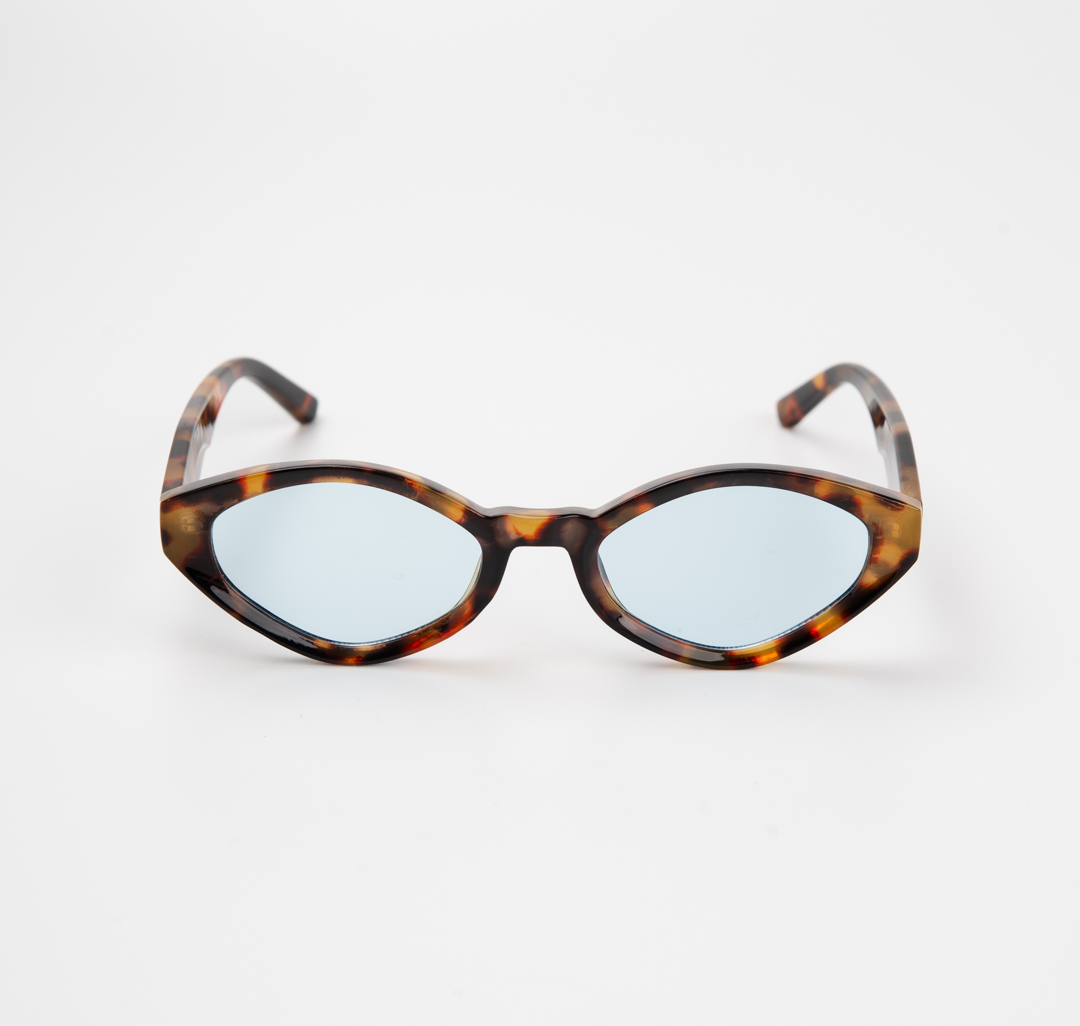 Очки с чехлом Мармалато, цвет коричневый-бежевый-голубой #3