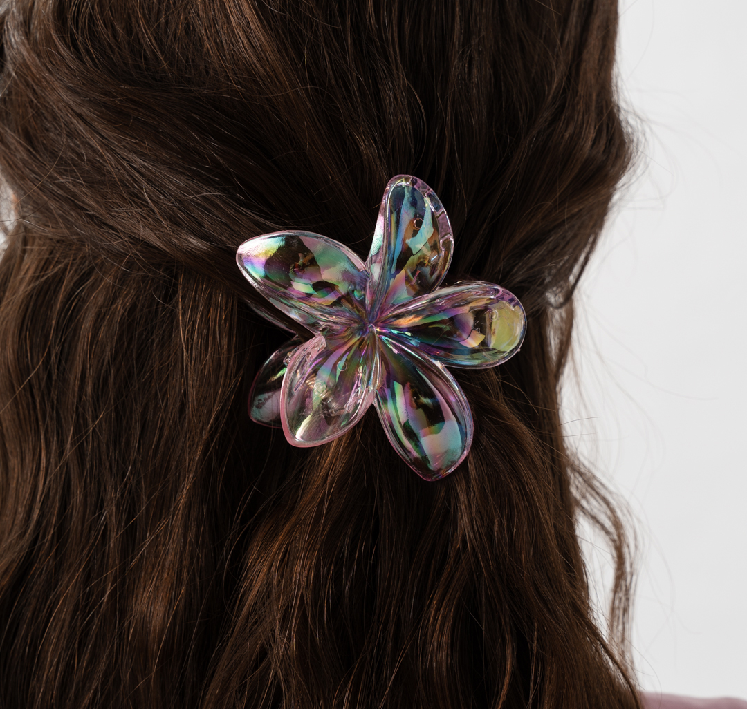 Заколка-краб Мармалато, цвет розовый-мультиколор #2