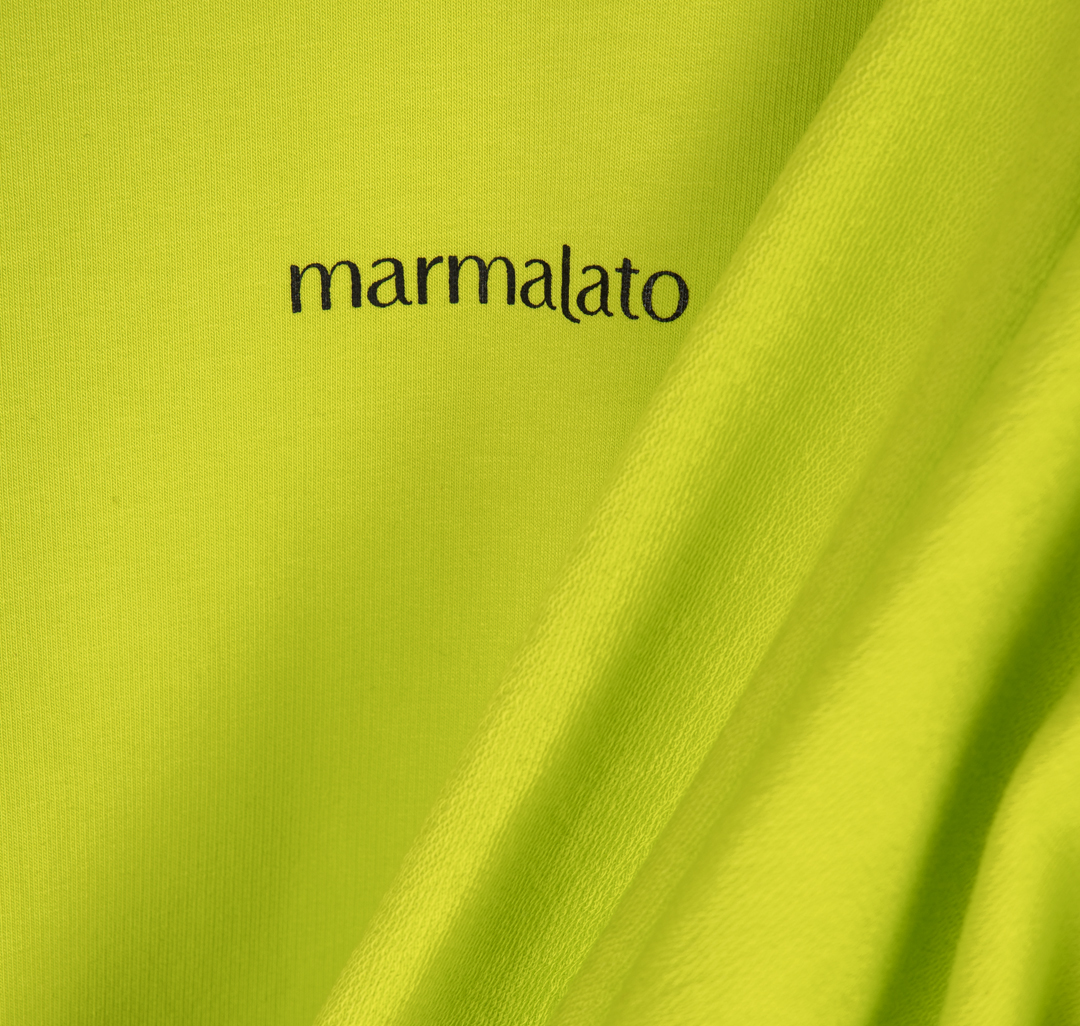 Платье-футболка Мармалато, цвет Неоновый зеленый-черный #2