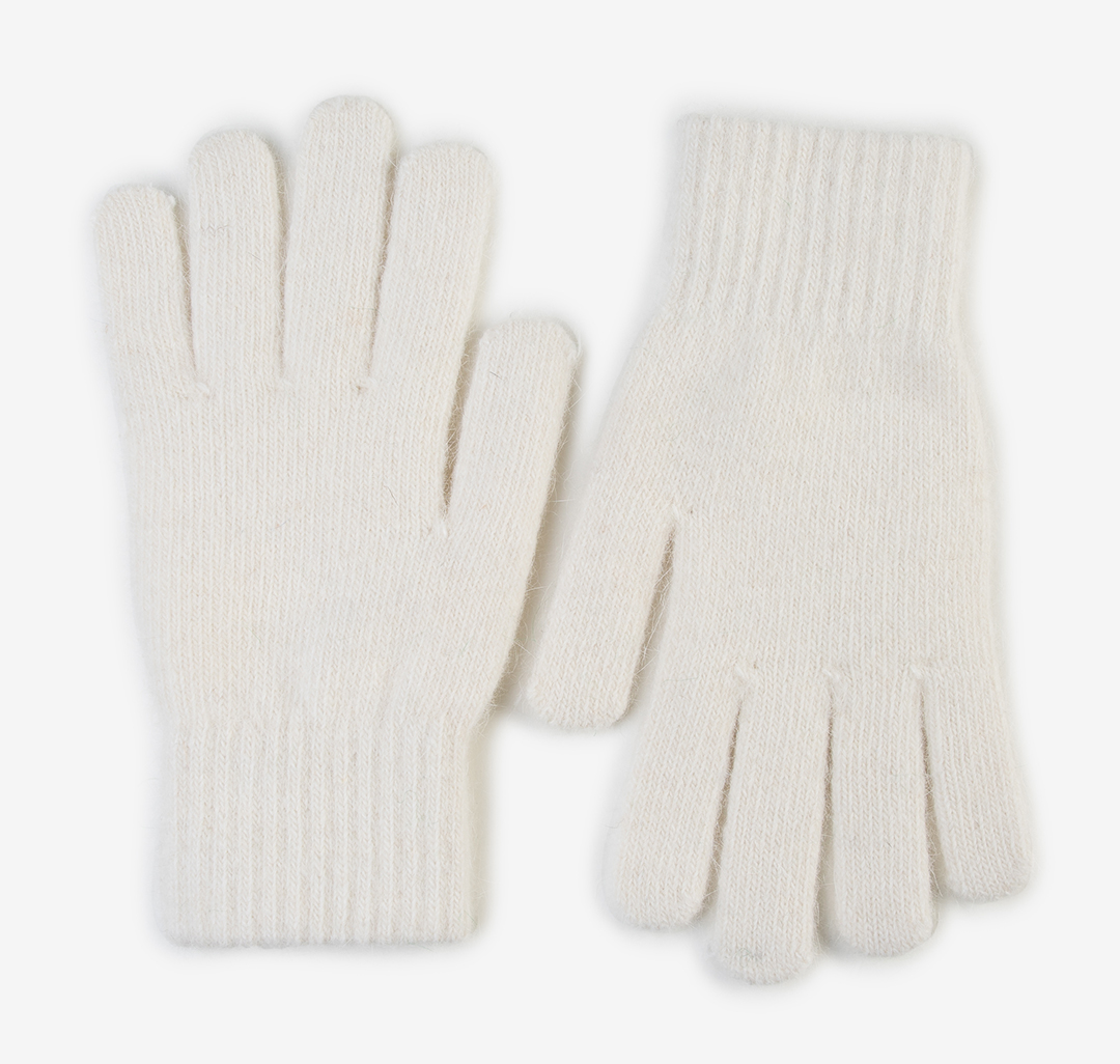 Женские перчатки Мармалато, цвет Молочный #1