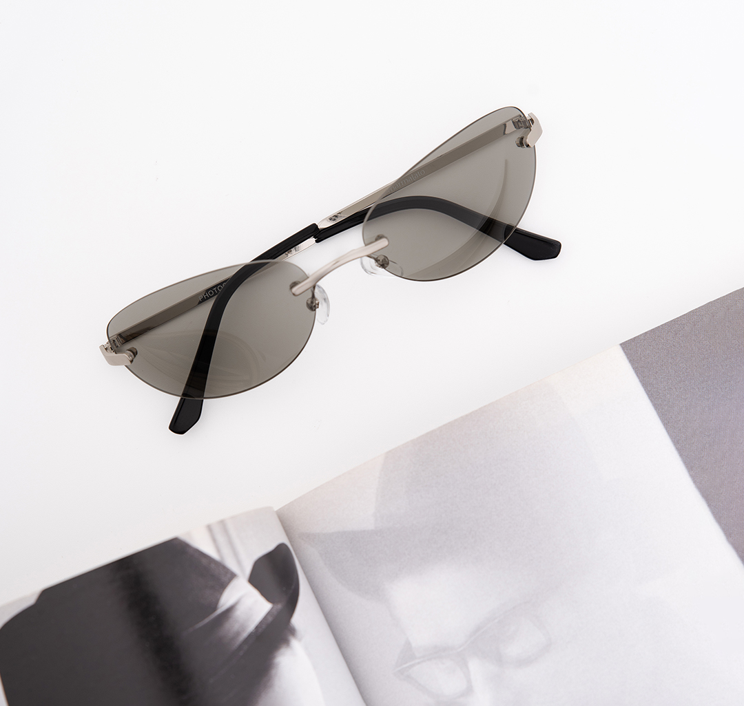 Очки с чехлом Мармалато, цвет Прозрачный-серебро #3