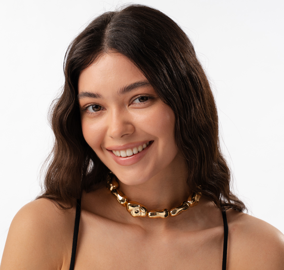 Колье Мармалато, цвет золото #2