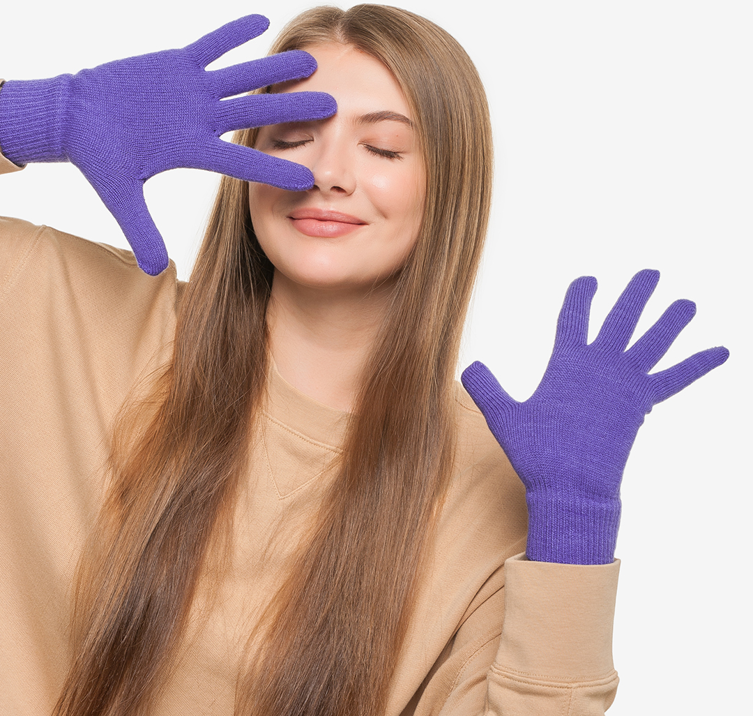 Перчатки Мармалато, цвет Фиолетовый #2