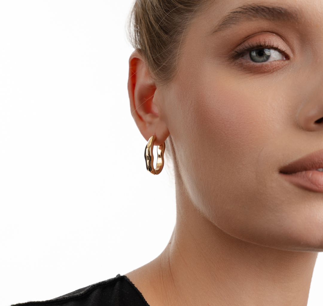 Серьги Мармалато, цвет Золото #4