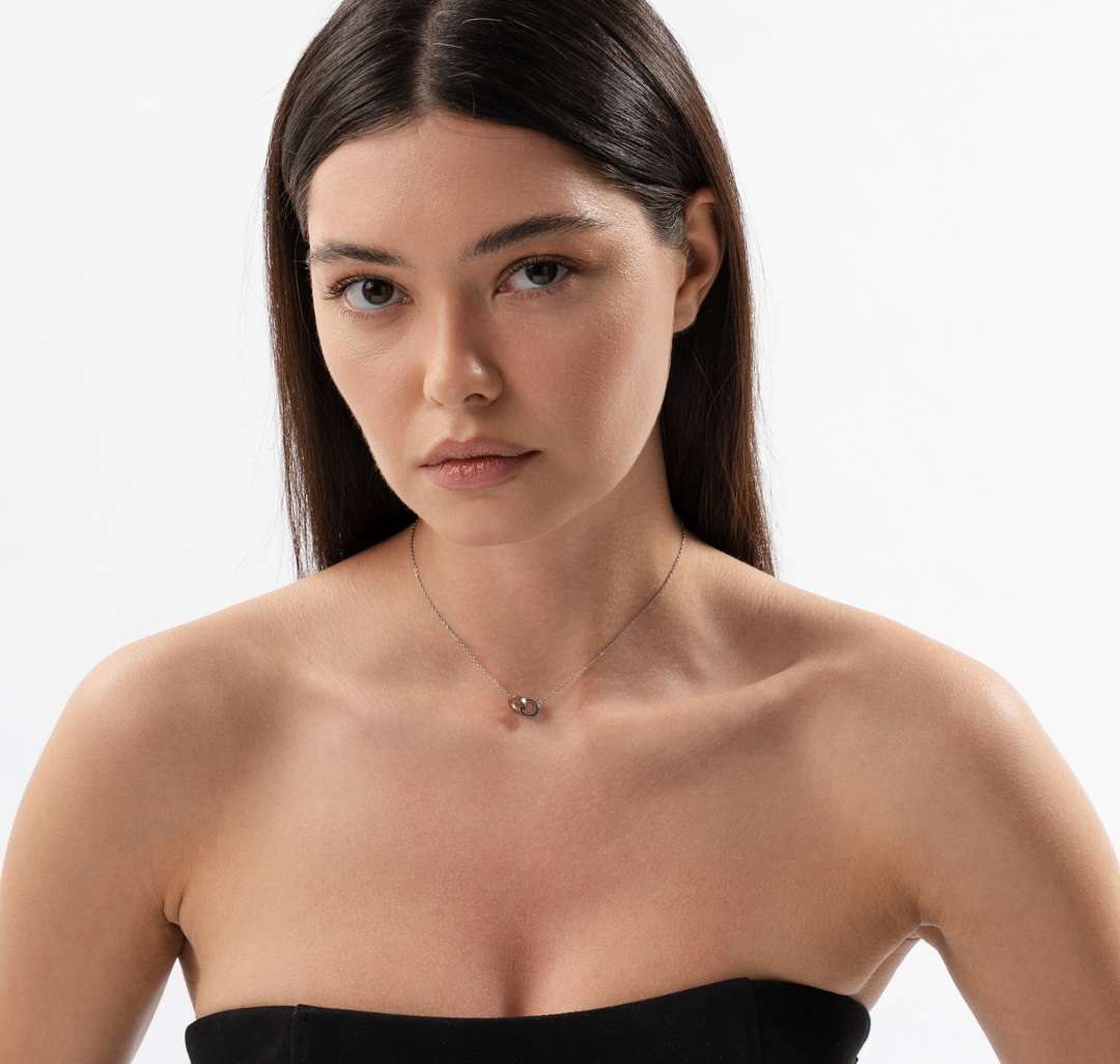 Колье Мармалато, цвет серебро #3