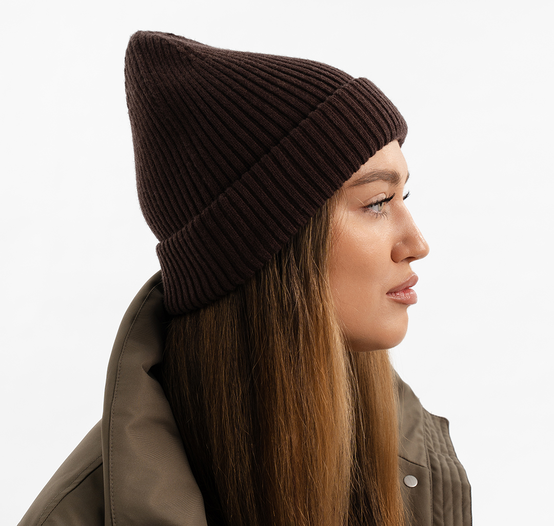 Шапка Мармалато, цвет шоколадный #2