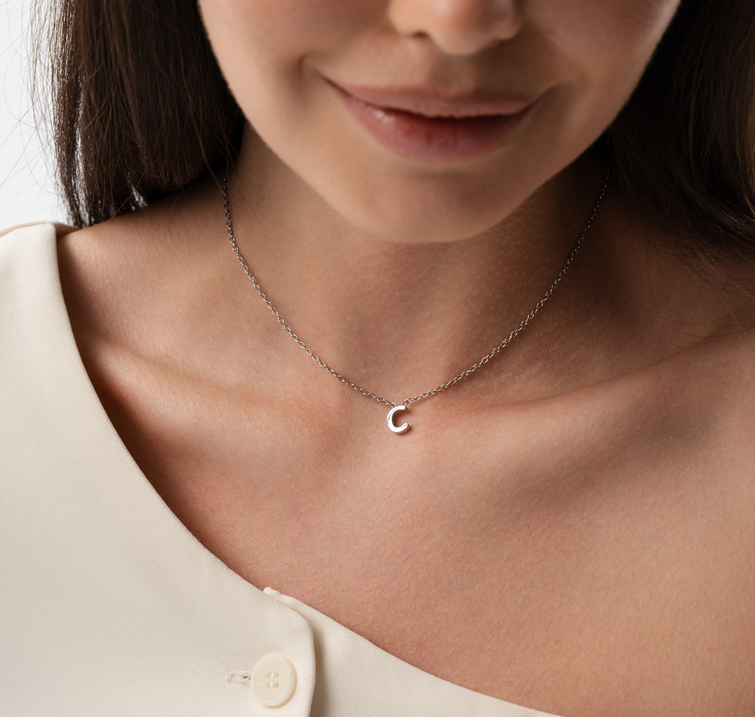 Колье Мармалато, цвет серебро #1