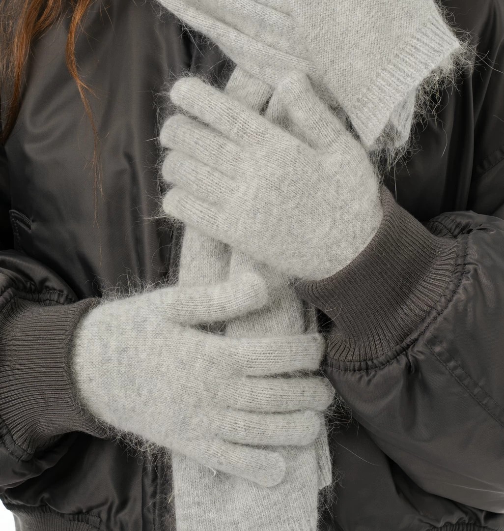 Перчатки Мармалато, цвет Светло-серый #5