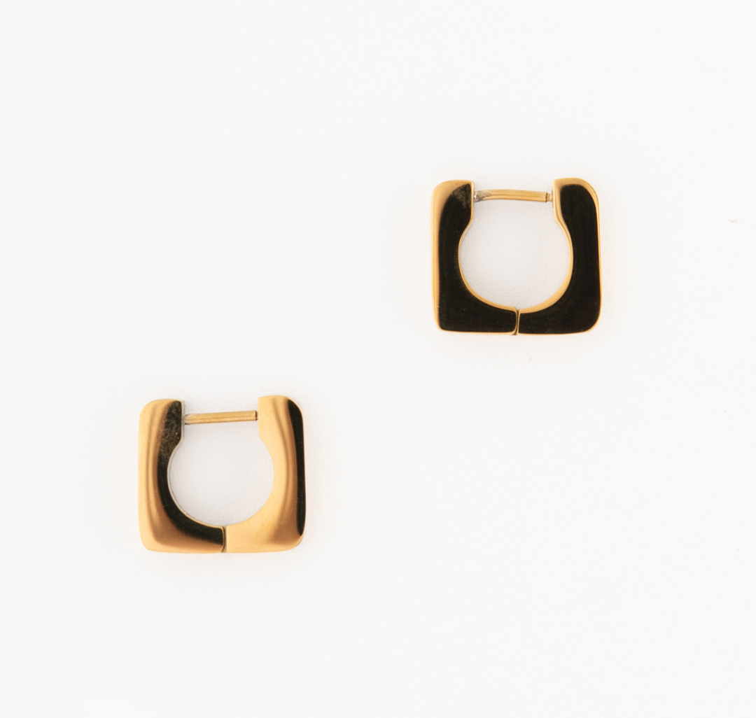 Серьги Мармалато, цвет Золото-прозрачный #1